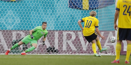 Euro 2020, Svezia-Slovacchia 1-0: Forsberg decisivo, Skriniar ko