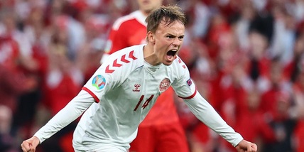 Sampdoria, il gioiello Damsgaard all'asta