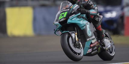 MotoGp: Morbidelli salta Assen, infortunio al ginocchio