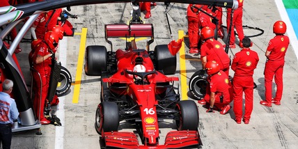 F1, Gp Stiria: Charles Leclerc costretto al pit-stop dopo un solo giro