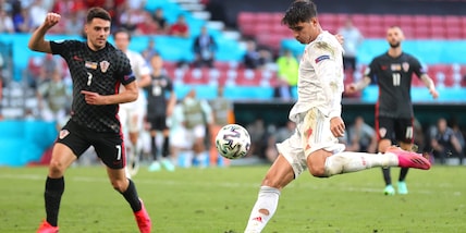 Morata e il gol in Croazia-Spagna: "Mi sono ispirato a Chiesa"