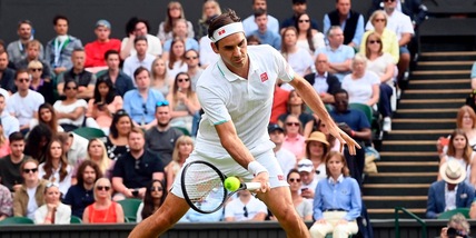 Wimbledon, Federer al terzo turno: battuto Gasquet