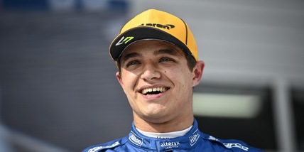 F1, Norris: "Perez? Non l'ho spinto, è andato fuori da solo"