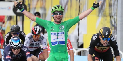 Tour de France, a Cavendish la 10ª tappa: -1 dal record di Merckx!