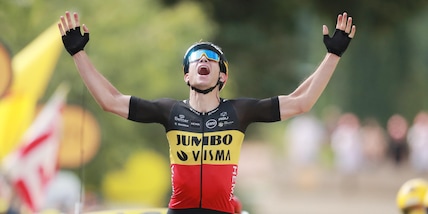 Tour de France, Van Aert dominatore sul Mont Ventoux