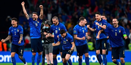 Italia campione d'Europa, Inghilterra battuta ai rigori
