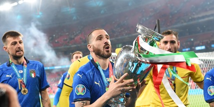 Bonucci, esultanza e sfottò: le frasi rivolte ai tifosi inglesi