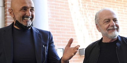 Napoli a Dimaro con De Laurentiis