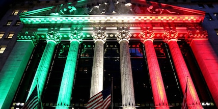 New York, Wall Street veste il tricolore: che omaggio all'Italia!