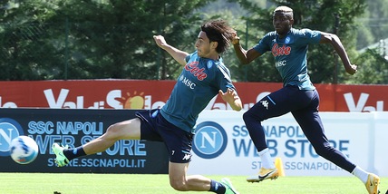 Napoli al lavoro per la Juve: rientrati Elmas e Osimhen