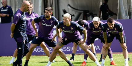 Fiorentina a Moena: allenamento per la prima uscita stagionale