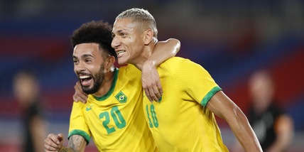 Tokyo 2020, Kessié in gol con la Costa d'Avorio. Tris di Richarlison