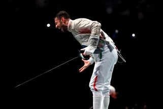 Italia, Samele conquista l'argento nella spada maschile