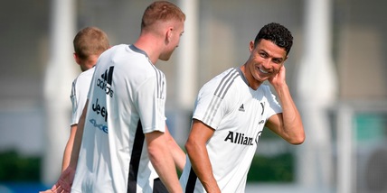 Cristiano Ronaldo e Kulusevski, show per Monza