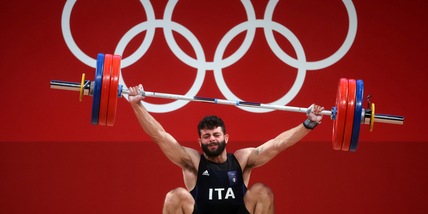 Tokyo 2020, bronzo di Antonino Pizzolato nel sollevamento pesi