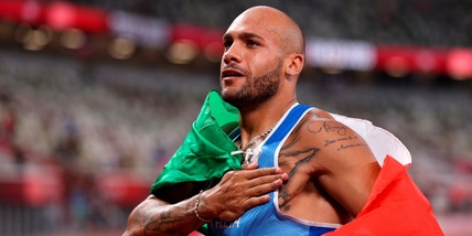 Jacobs, che gioia per l'oro: "Stesso tempo di Bolt, un sogno"