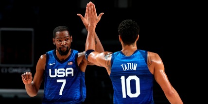 Tokyo 2020, basket: Australia, Slovenia e gli Usa di Durant in semifinale