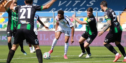 Padova-Pordenone 2-2: doppietta del biancorosso Santini