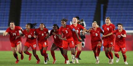 Il Canada conquista l'oro ai rigori: quello decisivo lo segna Grosso