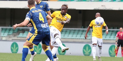 Udinese-Empoli 1-0: decisiva l'autorete di Viti a fine primo tempo