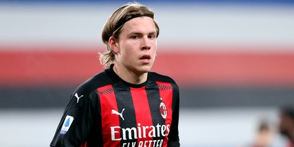 Milan, il saluto di Hauge: "Avrei voluto giocare in un San Siro pieno"