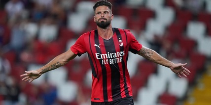 Il Milan vince 2-1 con il Panathinaikos. Doppietta di Giroud