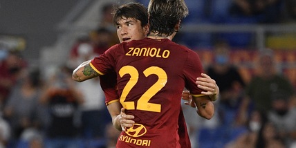 Manita Roma al Raja Casablanca. Shomurodov ancora in gol