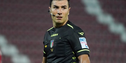 Arbitri di B: Reggina-Monza a Giua. Ternana-Brescia a Mele