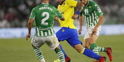 Liga, Il Betis domina, ma non sfonda: con il Cadice finisce 1-1