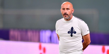 Fiorentina, Italiano: "Vlahovic? È tranquillo e resta al 100%"