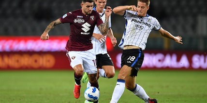 Torino-Atalanta 1-2, il tabellino
