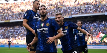 Pagelle Inter: Calhanoglu top, gol e assist. Barella, il valore aggiunto