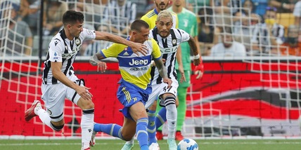 Udinese-Juve 2-2, il tabellino