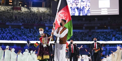 Paralimpiadi di Tokyo2020: presente anche la bandiera dell'Afghanistan