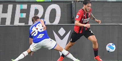 Sampdoria-Milan 0-1, il tabellino