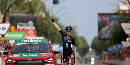 Vuelta, a Storer la decima tappa: Eiking nuova maglia rossa