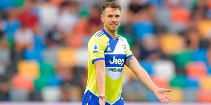 Juve, si ferma Ramsey: "Lesione di basso grado"
