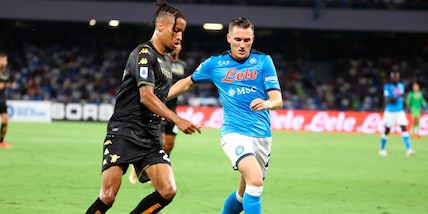 Napoli, esami per Zielinski forte trauma contusivo