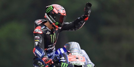 MotoGp, Quartararo senza rivali nelle libere 2 di Silverstone. Rossi 10°