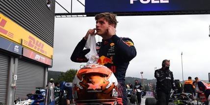 F1, Verstappen e la pole in Belgio: "Era difficile tenere la macchina in pista"