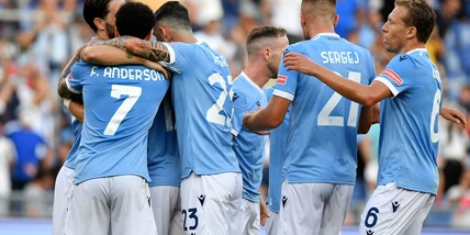 Lazio-Spezia 6-1, il tabellino