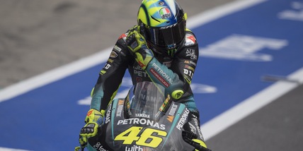 MotoGp, Rossi 18° a SIlverstone: "Senza problemi con le gomme potevo chiudere 8°"