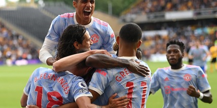 Colpo Manchester Utd coi Wolves.Tottenham in vetta con Son