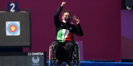 Paralimpiadi, Virgilio storica: conquista la prima medaglia nell'arco