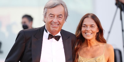 Roberto Burioni sul red carpet del Festival del Cinema di Venezia