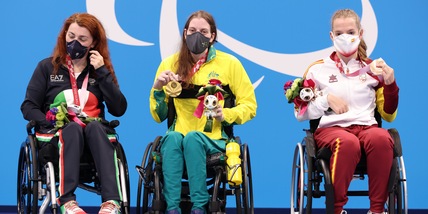 Paralimpiadi, Trimi inarrestabile: argento e record nei 50 stile libero