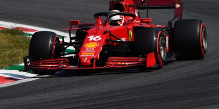 F1: nausea e mal di testa per Leclerc nelle prove libere 2