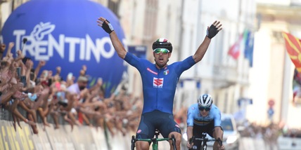 Colbrelli, sprint d'oro agli Europei di ciclismo: "Vale doppio"