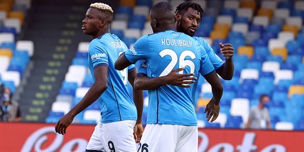 Leicester-Napoli, niente quarantena per Osimhen,Ospina e Koulibaly