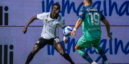 Spezia, infortunio all'adduttore per Colley